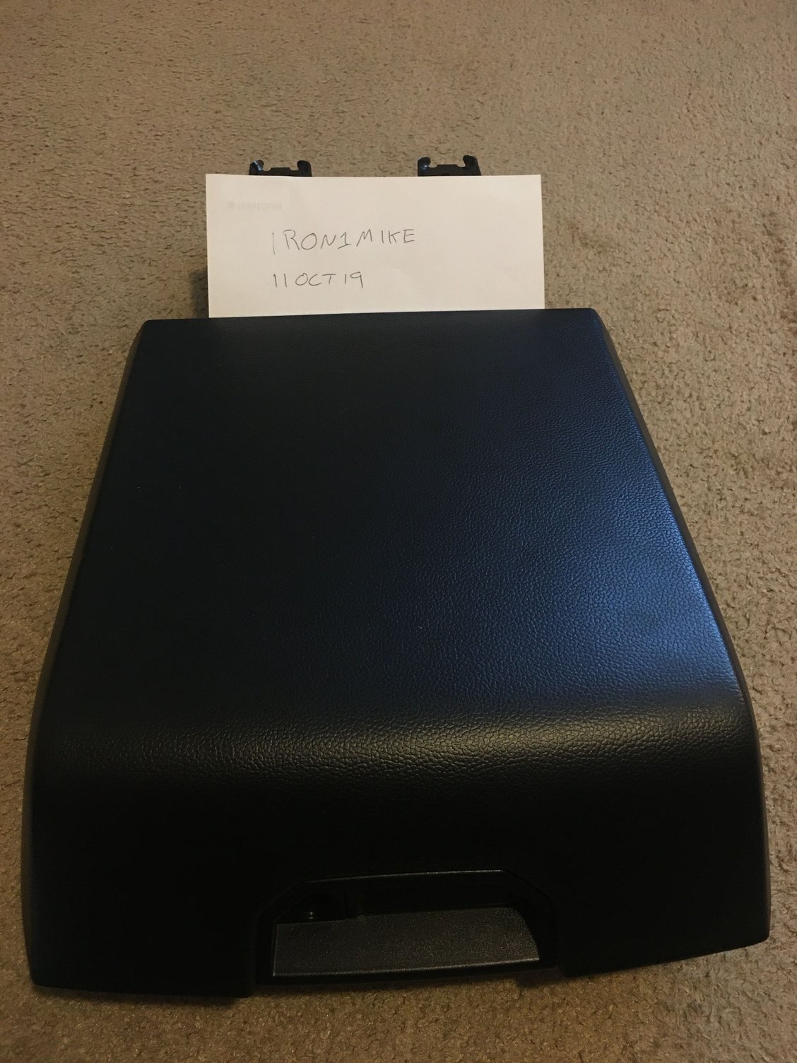 FS OEM center console lid Ford F150 Forum Community of Ford Truck Fans