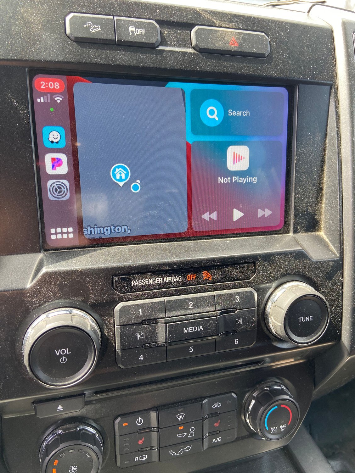 Ford F150 Backup Camera Blue Screen