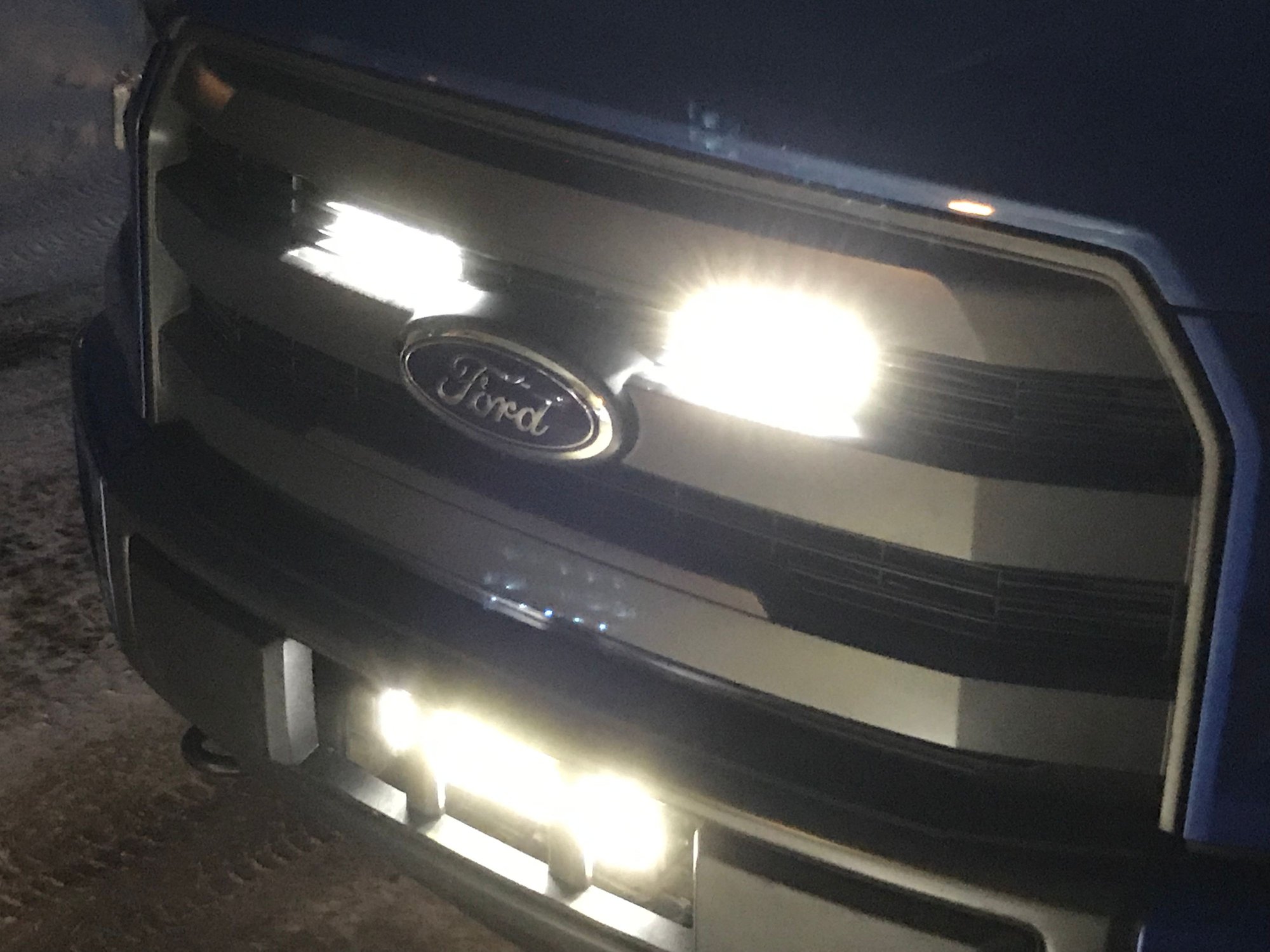 20" LED light bar behind Lariat sport grille sneak peek Page 9