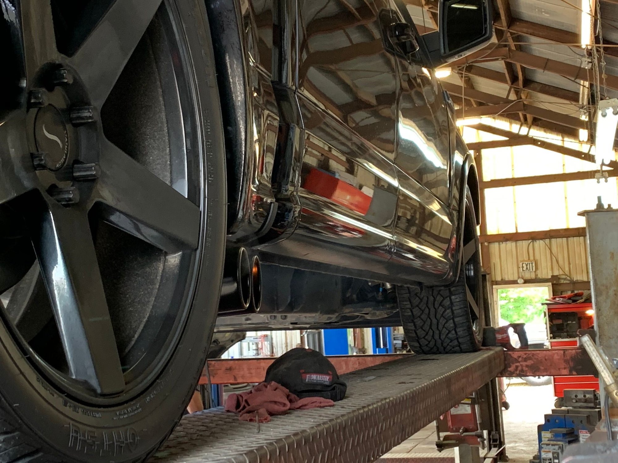 Quiet and high flow exhaust completed! Ford F150 Forum Community of