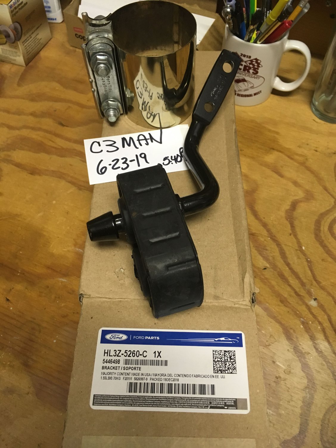 Northeast Raptor exhaust hanger Ford F150 Forum Community of Ford