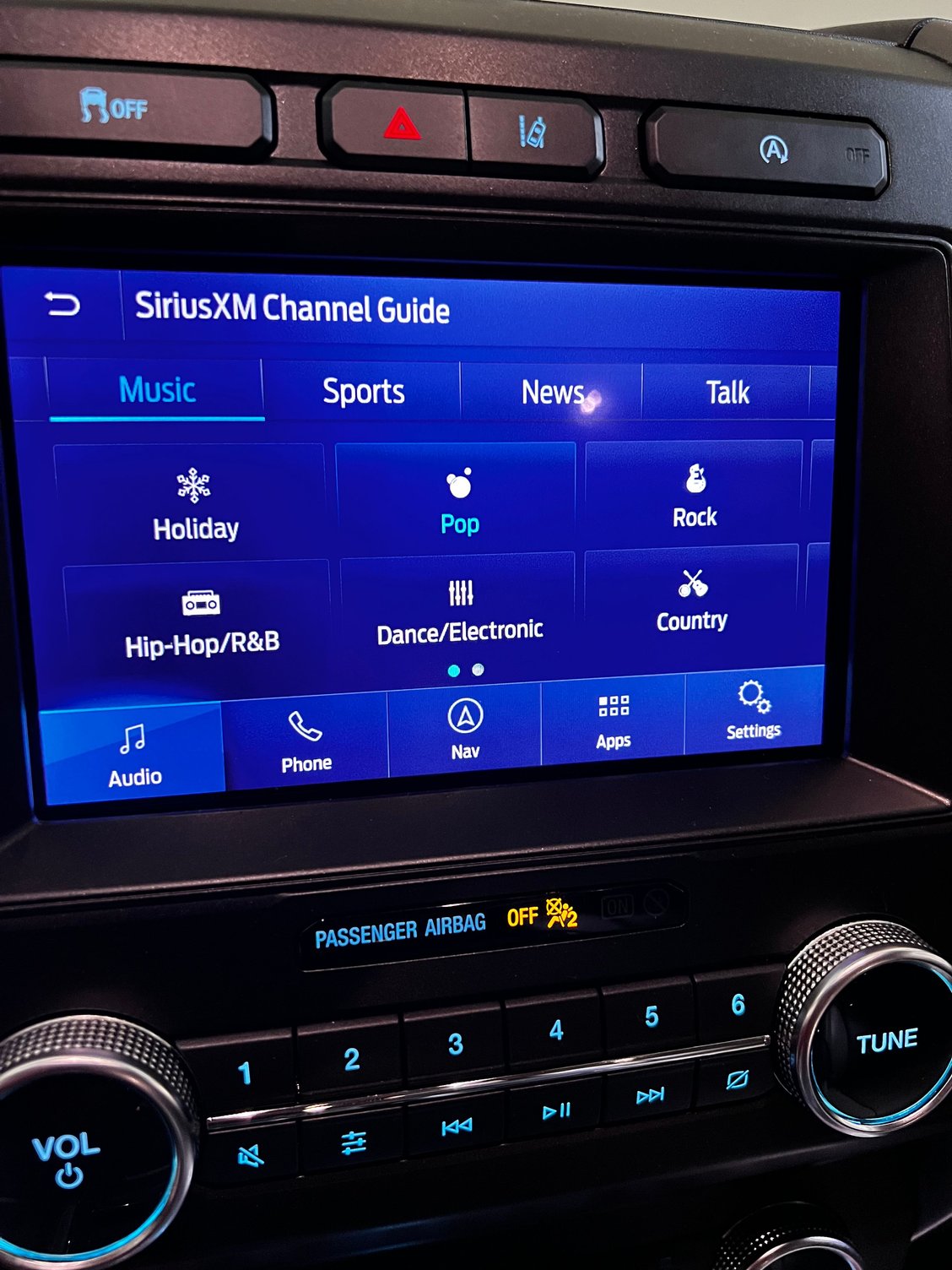 Sync 3 3.4 XM Channel Guide Help Ford F150 Forum Community of