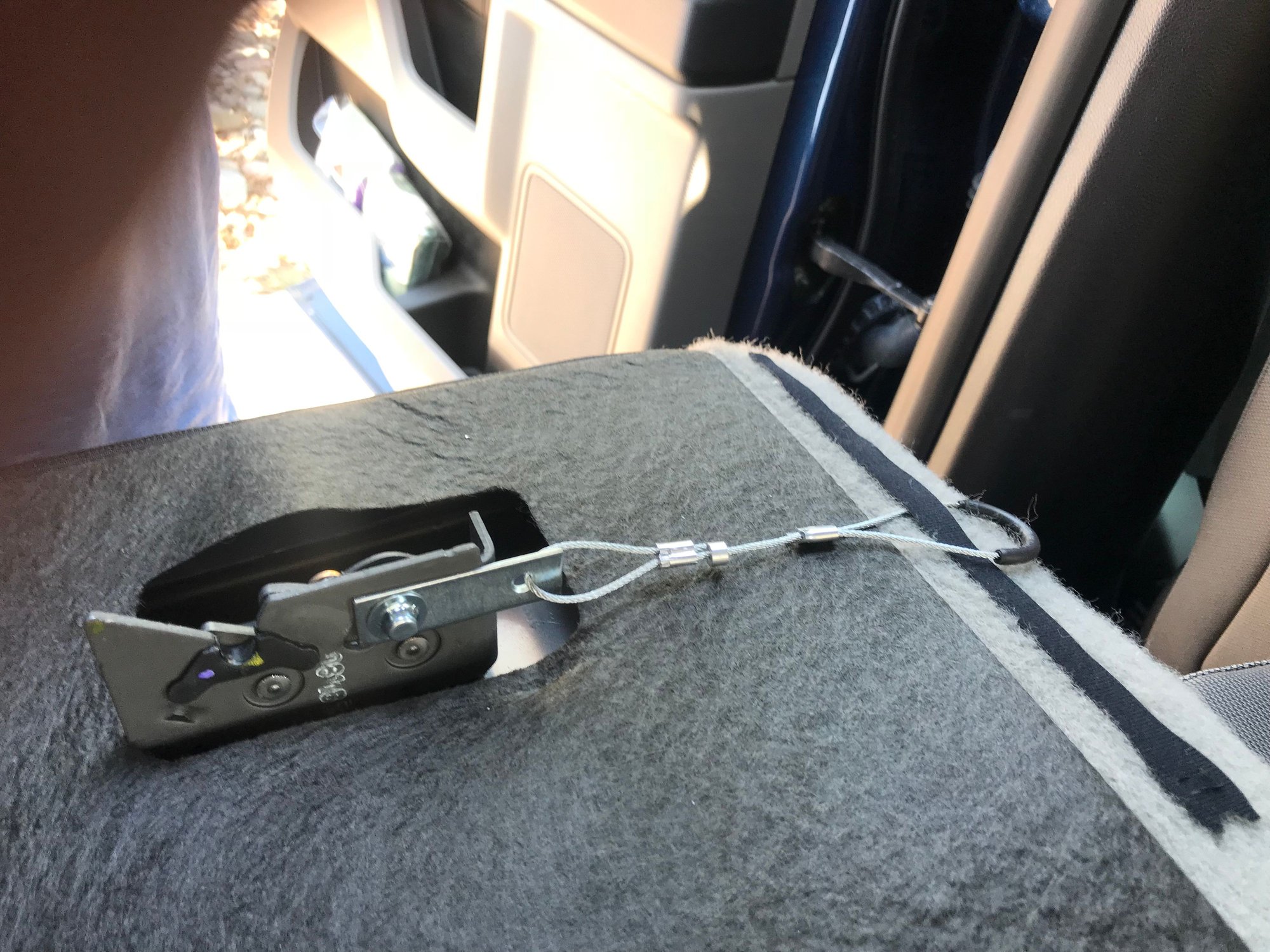 10 Min DIY rear seat latch release Page 2 Ford F150 Forum