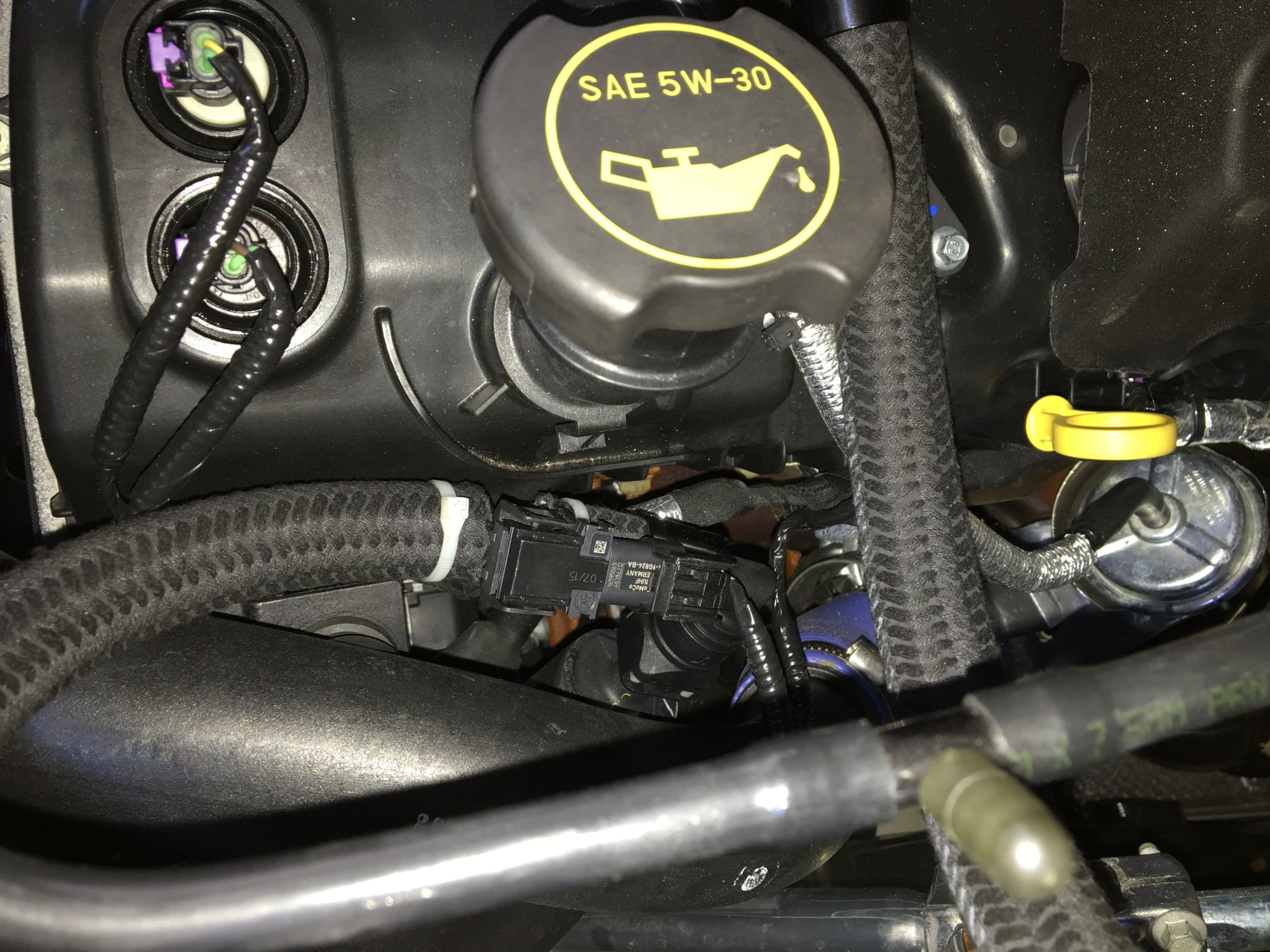 ford dealership allow install oil catch can