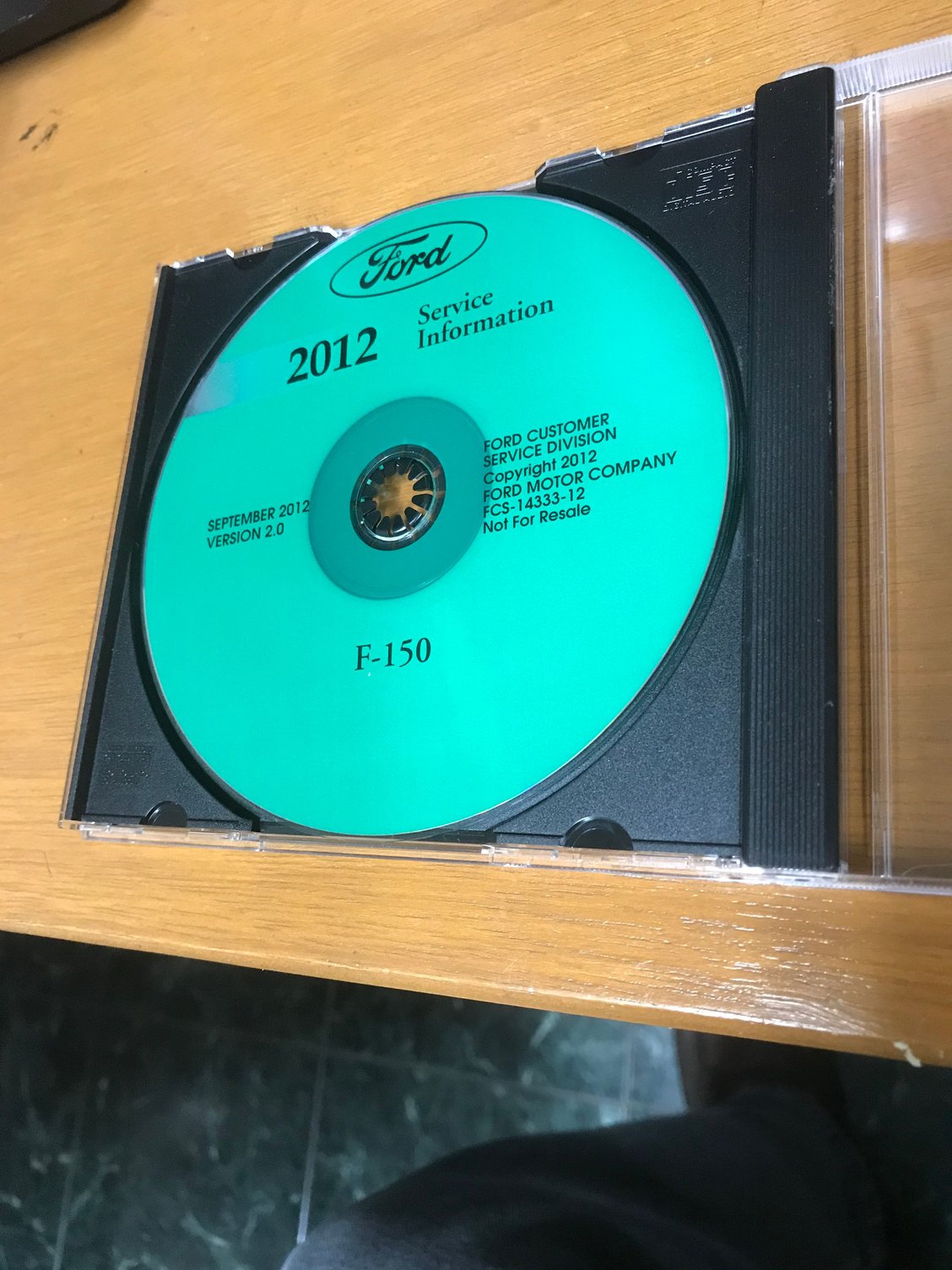 2012 F150 SHOP MANUAL visual data 7