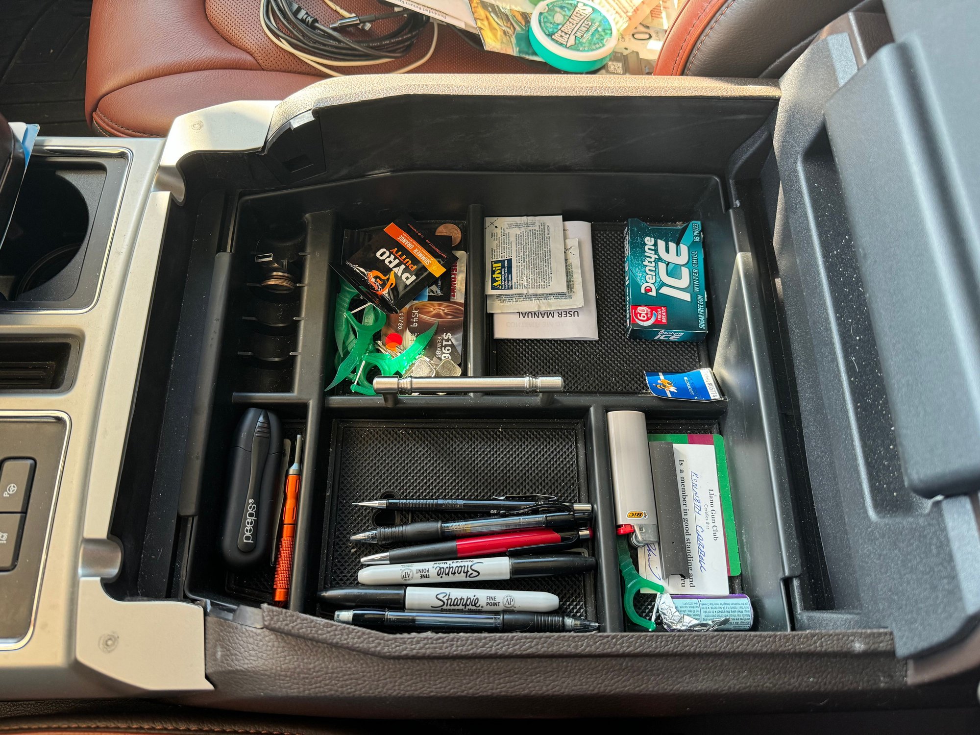 Center Console Organization Show me yours Page 4 Ford F150 Forum