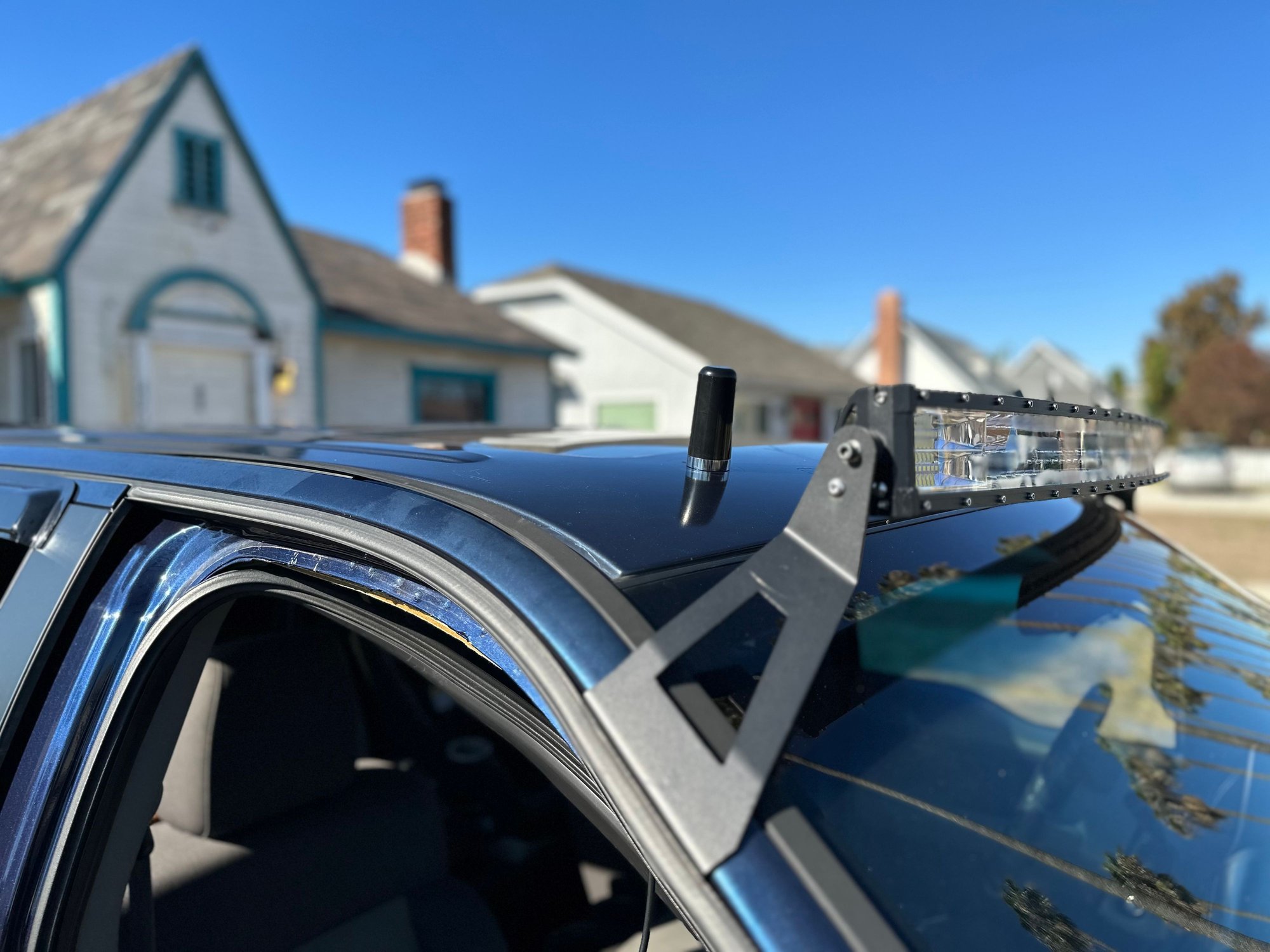 VHF/UHF/CB NMO antenna install for GMRS radio into existing GPS