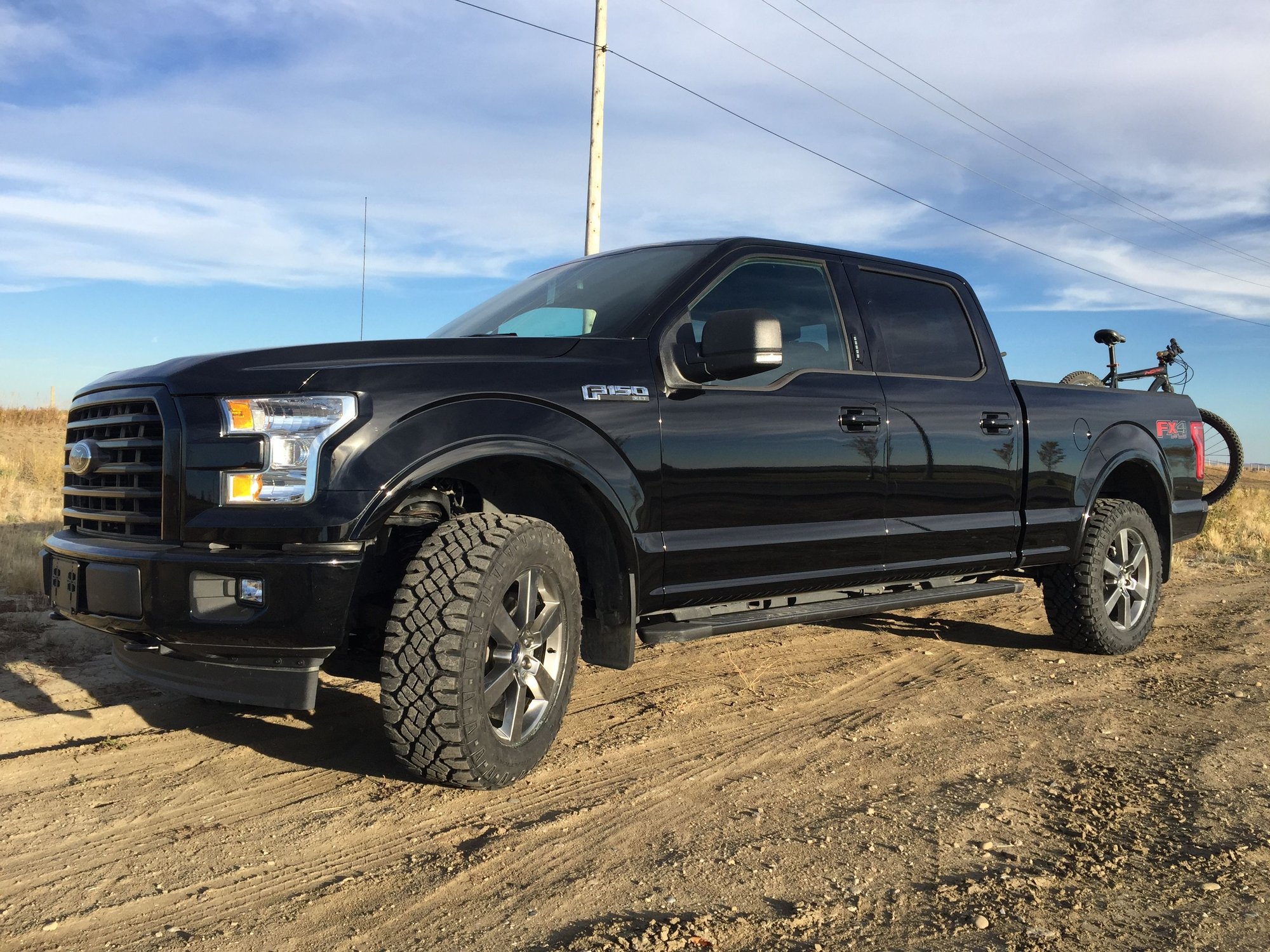 Goodyear wrangler duractracs on XLT 20" sport wheels Page 4 Ford