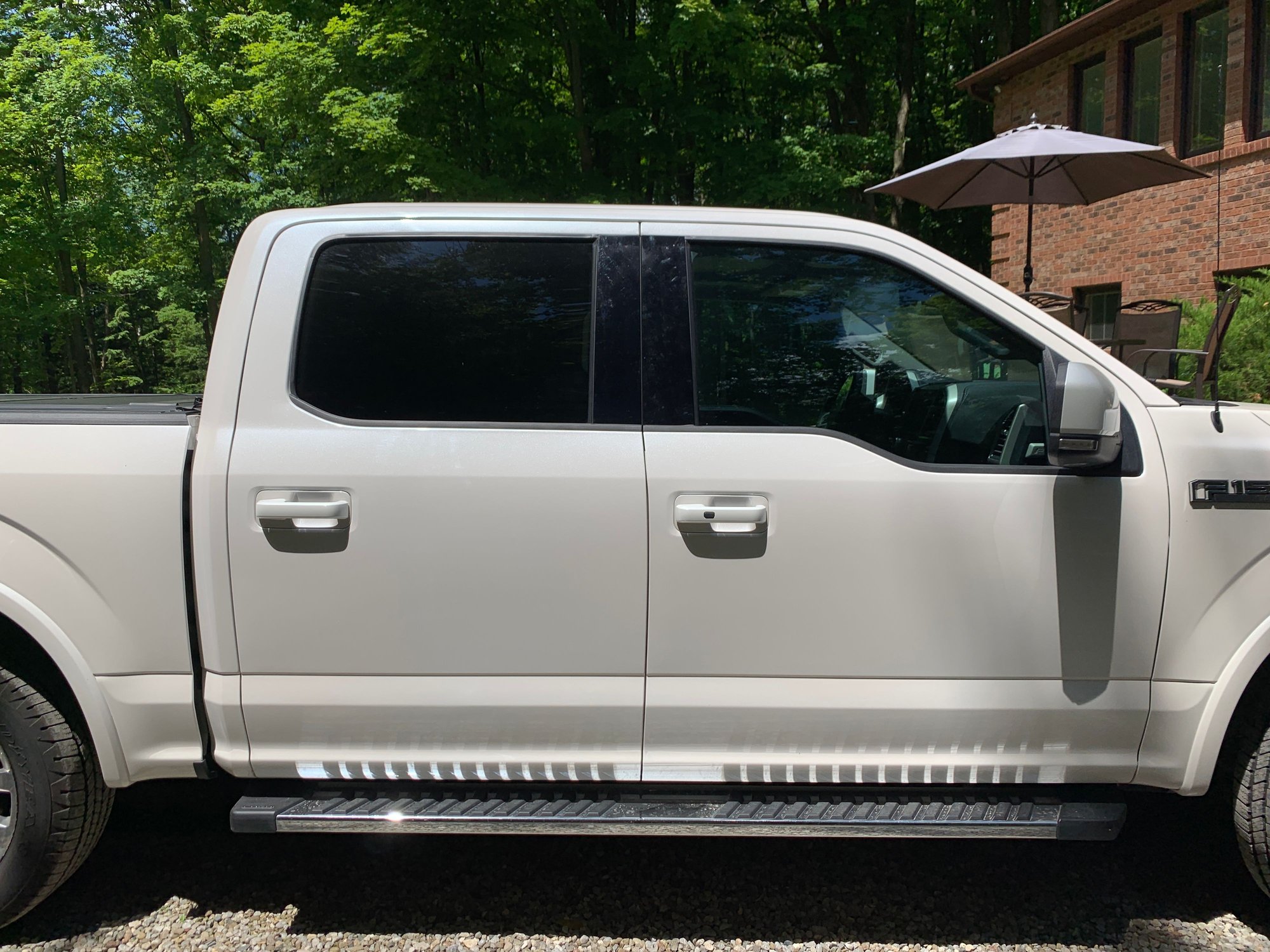 White Platinum Vinyl Wrapped Door Handles Page 9 Ford F150 Forum