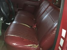 My stock F-150 bench seat I want to replace