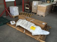 NFAB parts shipment arriving