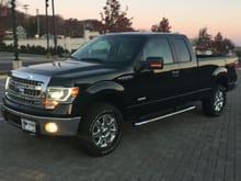 Day two... bone stock. 2014 XLT SuperCab. 3.5L , 302a package with HID & Leather.