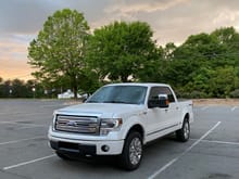 This truck is a 2012 Platinum. Don't let the front end fool you!