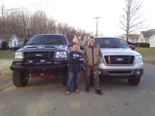 Me and Allen showing some ford love!!