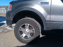 Stock Tires &amp; Wheels with 3&quot; HBS Level Kit
