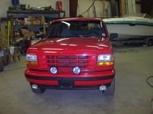 95 Red Bronco #1