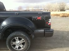 My newer model Fx4 decal, just had those put in on 26Jan2012.
