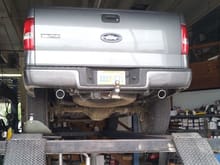 after exhaust. flowmaster 40 series si/do. 2/9/12