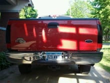 Blacked tails and LED tailgate bar