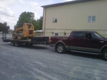My truck with skidloader