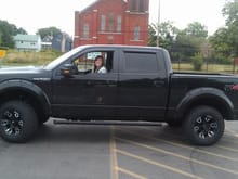 My fiance thinks its her truck now lol