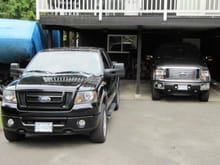 Wife's 2008 FX4 and my 2012 XLT