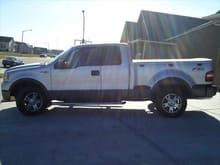 Before leveling kit and tires