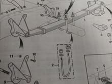 Here is the LMC catalog.  I'm looking for the part that the #2 bolts go through, the plate that sets on top of the leaf springs.