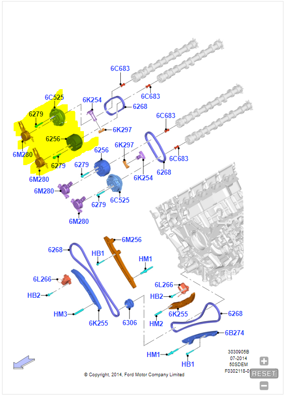 2018 5.0L Engine Rattle Noise On Deceleration And/Or Acceleration