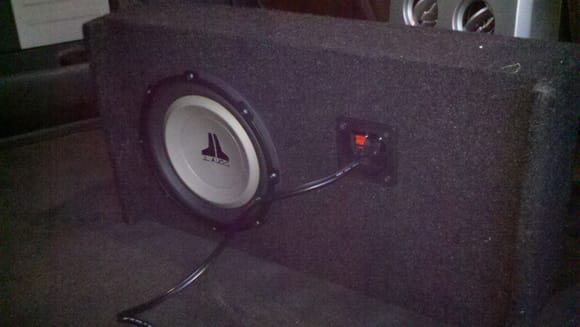 New sub woofer and box.