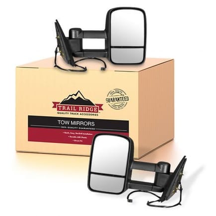 Pictured Trail Ridge tow mirrors: Part #: TRMRP00012