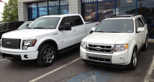 Mine and the wife's new rides