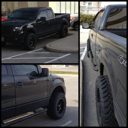 Blacked Out 04 F150 on 18x10 Moto Metal 962 with 33 inch Toyo O/C MT