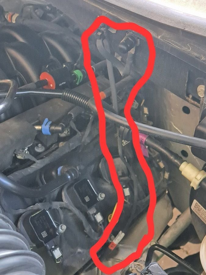PLEASE HELP Engine bay ground strap dangling loose Ford F150 Forum