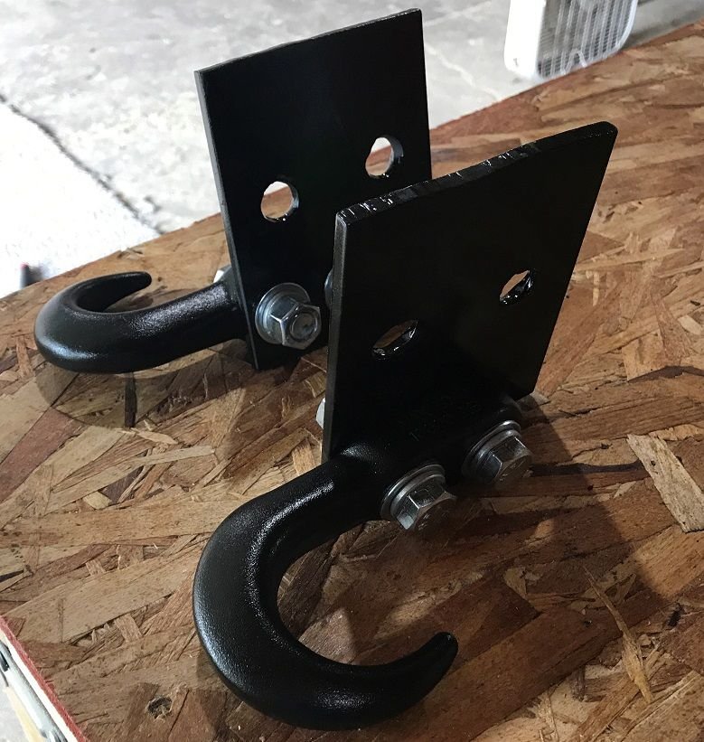 Tow hooks with bull bar installed Ford F150 Forum Community of Ford