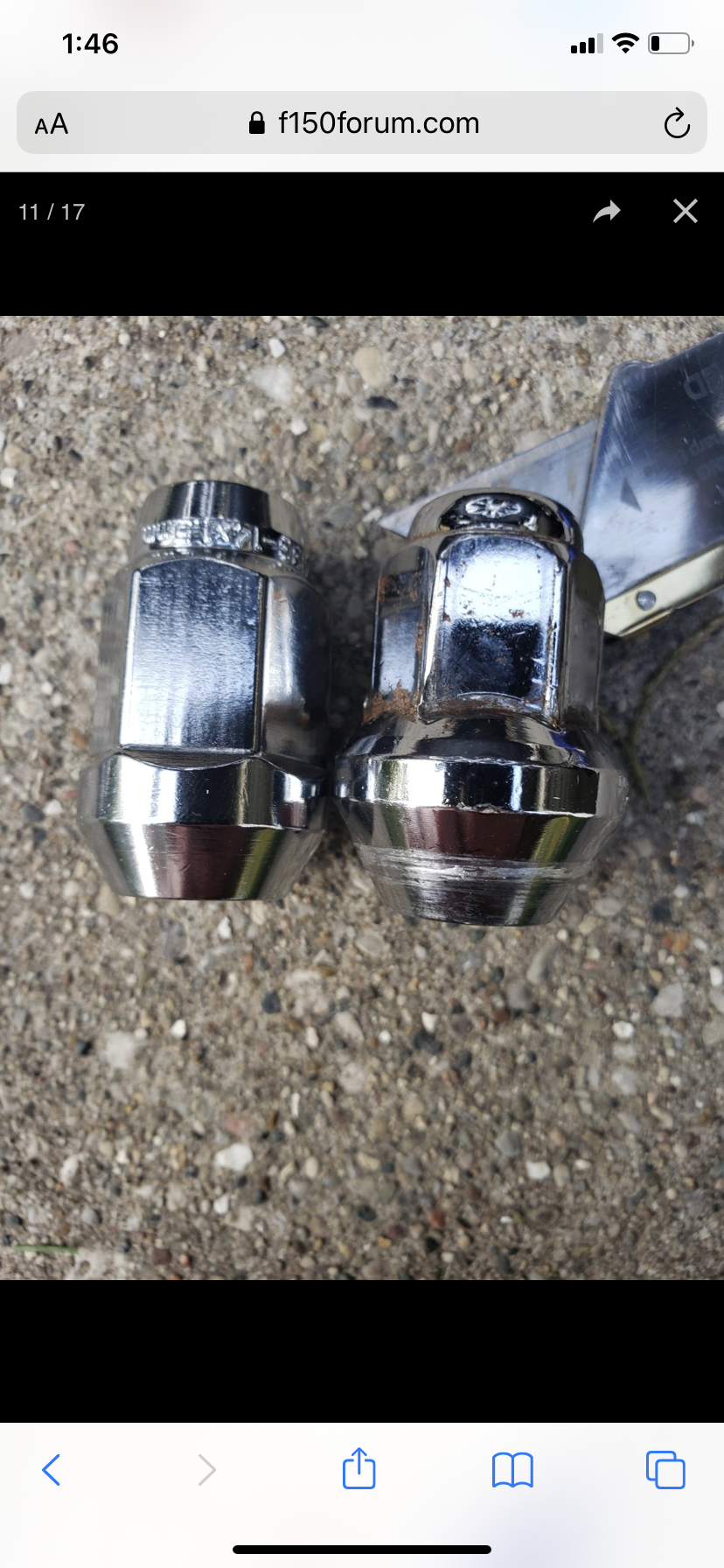 "Swollen lug nuts" Page 106 Ford F150 Forum Community of Ford