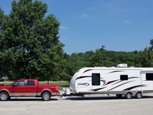 '11 Keystone Bullet Premiere. Total length was about 33'