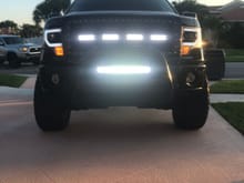 New Grill with lights functional and mean looking
