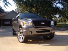 shot of the xlt grill on the stx nothing crazy just simple