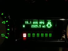 19.1 mpg