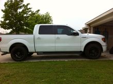 New MB TKO wheels installed. 18inch wheels