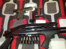 Remmy 870 Wingmaster with fold over stock, tacty i know but the shotgun only cost me $100 lol.