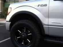 New Dune Fuel wheels 20x9 6 on 135 Nitto Grapplers A/T 305x55x20