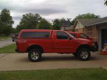 painted rear bumper black