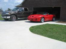 2008 F150 Lariat Screw &amp; 1999 Pontiac Firehawk #157 roadster. For more on my Firehawk, see http://www.fquick.com/todbnla