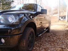 Painted headlights and fender flares