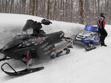 Deep snow...not to mention the 2' base