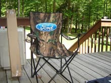 My sweet camping chair