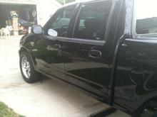 door molding removed