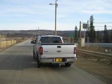 Cross the Yukon River Bridge... the ONLY bridge across the river in the whole state of Alaska.